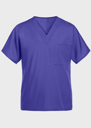 Panda Uniform Made in USA Unisex V-neck Tunic Nursing Scrub Top