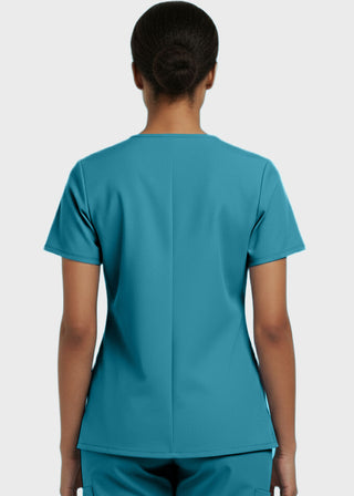Panda Uniform Made in USA Unisex V-neck Tunic Nursing Scrub Top