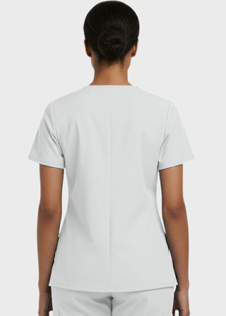 Panda Uniform Made in USA Unisex V-neck Tunic Nursing Scrub Top