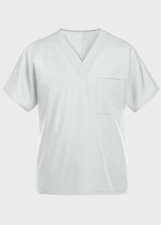 Panda Uniform Made in USA Unisex V-neck Tunic Nursing Scrub Top