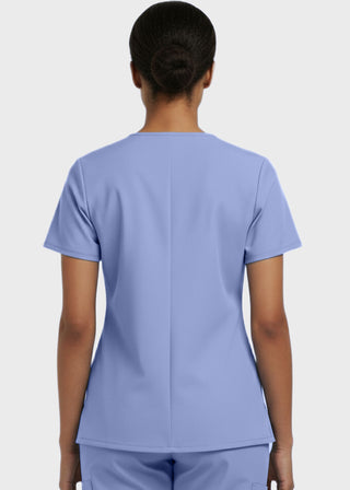 Panda Uniform Made in USA Unisex V-neck Tunic Nursing Scrub Top