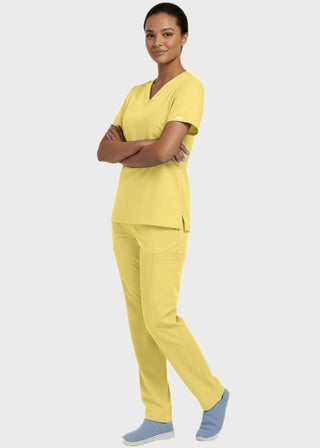 Panda Uniform Made in USA Unisex V-neck Tunic Nursing Scrub Top