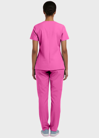 Panda Uniform Unisex V-neck Nursing Scrub Top