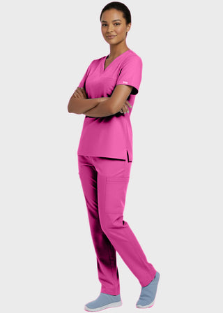 Panda Uniform Unisex V-neck Nursing Scrub Top