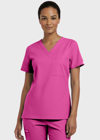 Panda Uniform Unisex V-neck Nursing Scrub Top