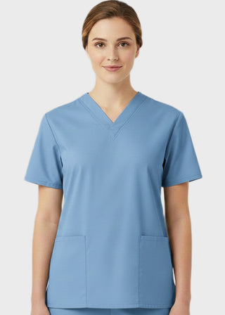 Panda Uniform Made in USA Women's Two Pocket Tunic Scrub Top