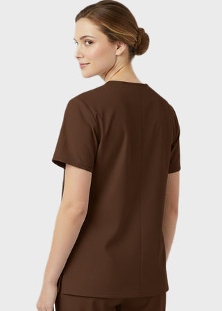 Panda Uniform Made in USA Women's Two Pocket Tunic Scrub Top