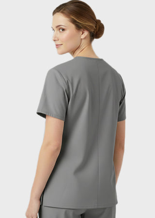 Panda Uniform Made in USA Women's Two Pocket Tunic Scrub Top