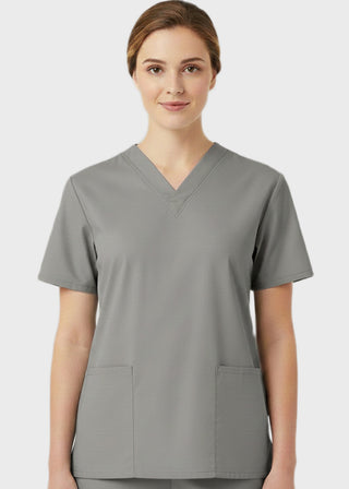 Panda Uniform Made in USA Women's Two Pocket Tunic Scrub Top