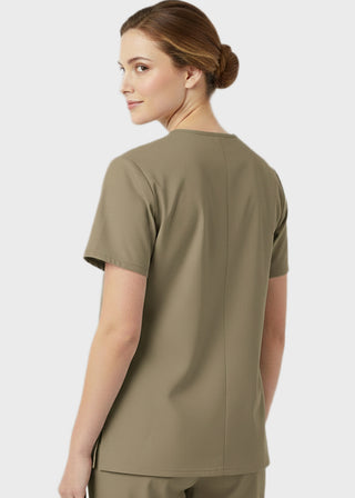 Panda Uniform Made in USA Women's Two Pocket Tunic Scrub Top