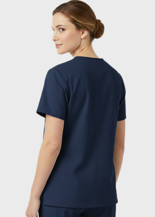 Panda Uniform Made in USA Women's Two Pocket Tunic Scrub Top