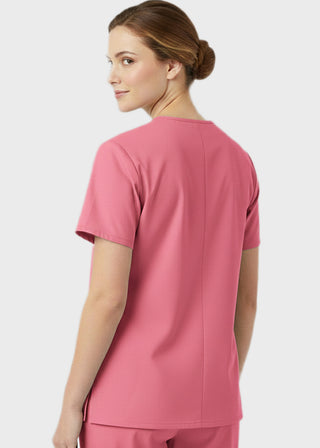 Panda Uniform Made in USA Women's Two Pocket Tunic Scrub Top