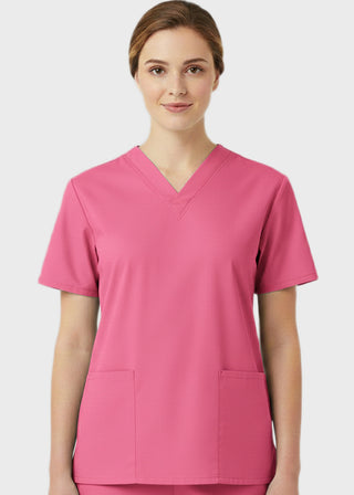 Panda Uniform Made in USA Women's Two Pocket Tunic Scrub Top