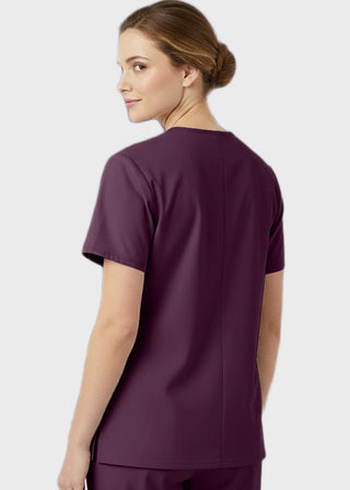 Panda Uniform Made in USA Women's Two Pocket Tunic Scrub Top