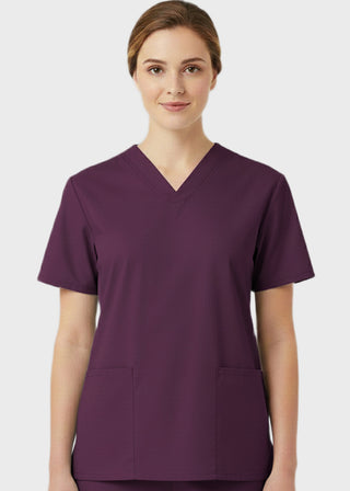 Panda Uniform Made in USA Women's Two Pocket Tunic Scrub Top