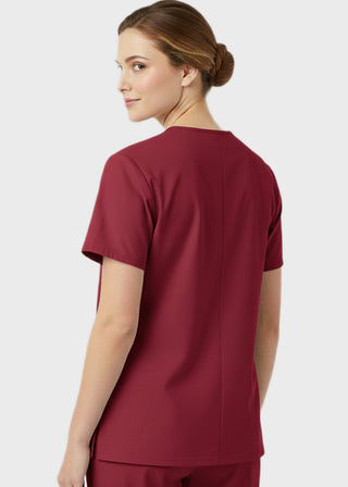Panda Uniform Made in USA Women's Two Pocket Tunic Scrub Top