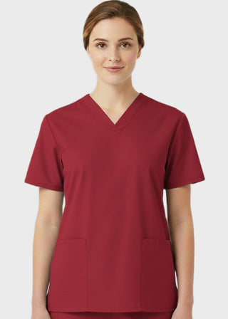 Panda Uniform Made in USA Women's Two Pocket Tunic Scrub Top