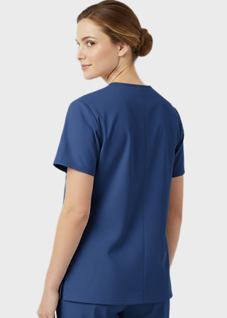 Panda Uniform Made in USA Women's Two Pocket Tunic Scrub Top