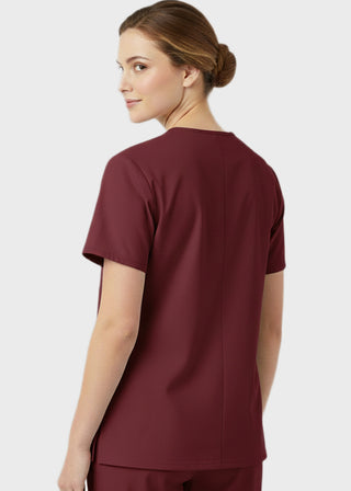 Panda Uniform Made in USA Women's Two Pocket Tunic Scrub Top