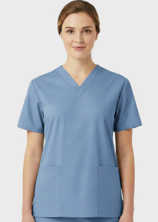 Panda Uniform Made in USA Women's Two Pocket Tunic Scrub Top