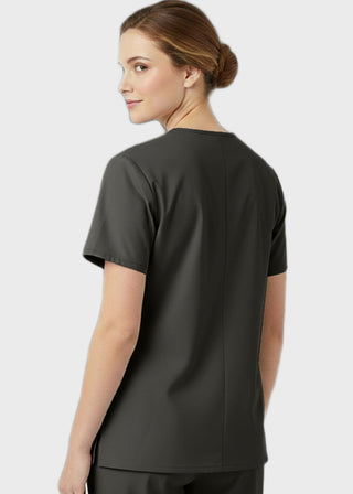 Panda Uniform Made in USA Women's Two Pocket Tunic Scrub Top