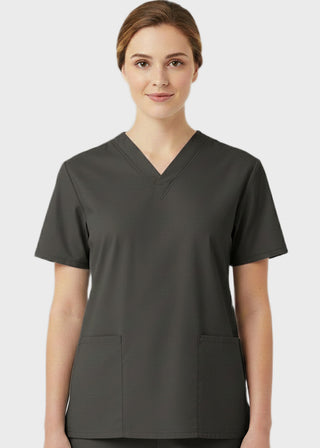 Panda Uniform Made in USA Women's Two Pocket Tunic Scrub Top