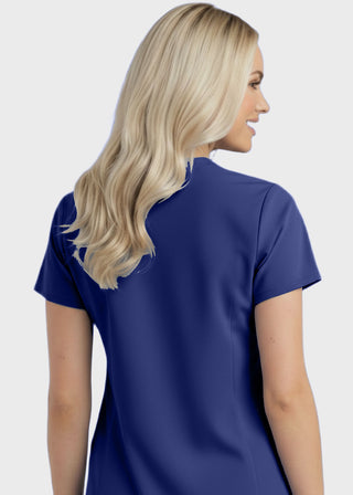 Panda Uniform Women's Two Pocket Mock Wrap Scrub Top
