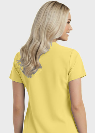 Panda Uniform Made in USA Women's Two Pocket Mock Wrap Scrub Top