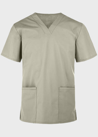 Panda Uniform Made in USA Women's Two Pocket V-Neck Basic Nurse Scrub Top