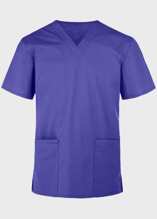 Panda Uniform Women's Two Pocket V-Neck Basic Nurse Scrub Top