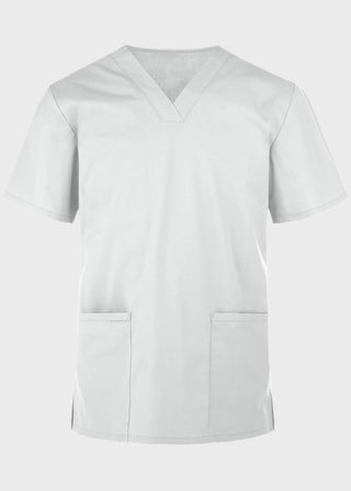 Panda Uniform Made in USA Women's Two Pocket V-Neck Basic Nurse Scrub Top