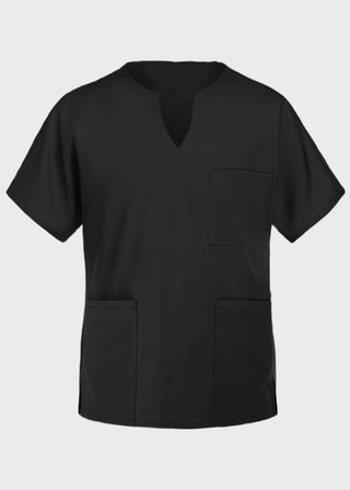 Panda Uniform Women's Three Pocket Split Neck Nursing Scrub Top