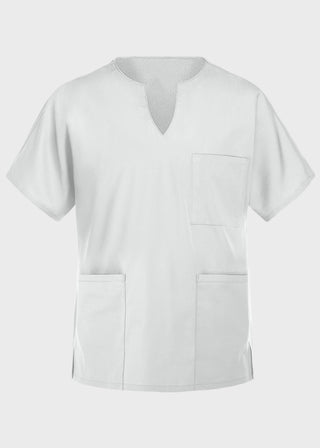 Panda Uniform Women's Three Pocket Split Neck Nursing Scrub Top