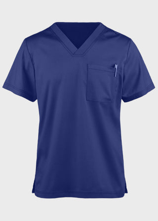 Panda Uniform Women's V-Neck Single Pocket Scrub Top