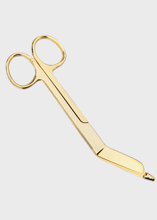 Prestige 5.5 inch Gold Plated Lister Bandage Scissors
