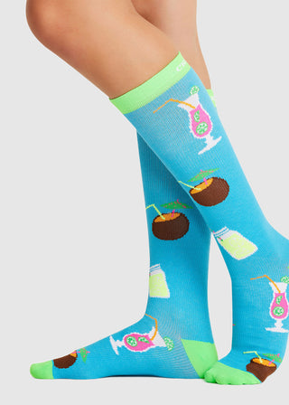 Cherokee Women's Drink Up Support Socks