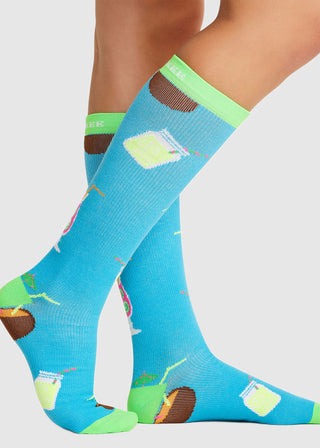 Cherokee Women's Drink Up Support Socks