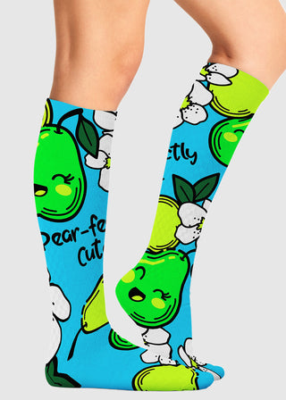 Cherokee Legwear Women's Compression Socks in Perfectly Cute