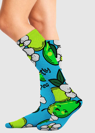 Cherokee Legwear Women's Compression Socks in Perfectly Cute