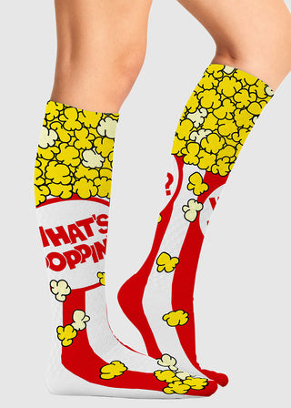 Cherokee Legwear Women's Compression Socks in What's Poppin