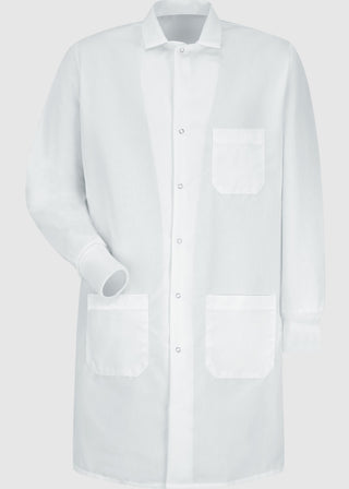 Red Kap Unisex Three Pocket Cuffed Specialized 41.5 Inches Long Lab Coat
