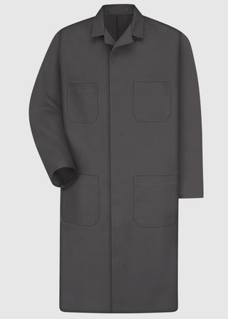 Red Kap Men's Charcoal Shop Coat