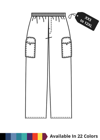 Made To Order Women's 31 Inches Low Rise Elastic Pants