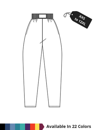 Made To Order Women's 30 Inches Original Uniform Boxer Medical Scrub Pants