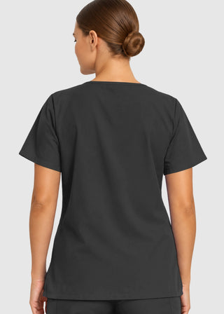 Labcoat HQ Women's Double Pocket V-Neck Nursing Top
