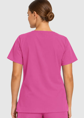 Labcoat HQ Women's Double Pocket V-Neck Nursing Top
