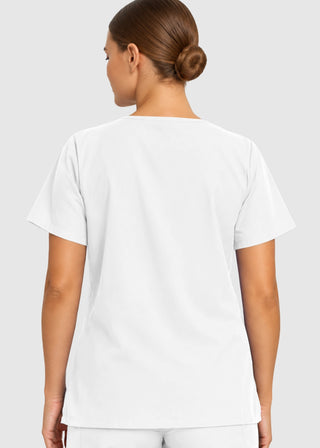 Labcoat HQ Women's Double Pocket V-Neck Nursing Top