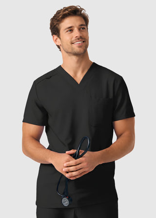 Labcoat HQ Men's 4-Pocket V-Neck Scrub Top