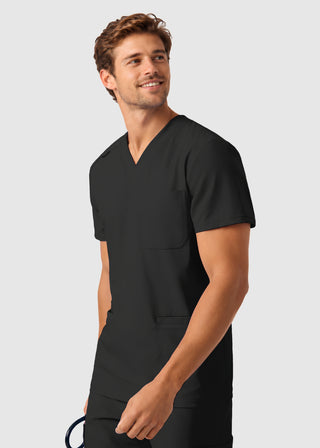 Labcoat HQ Men's 4-Pocket V-Neck Scrub Top
