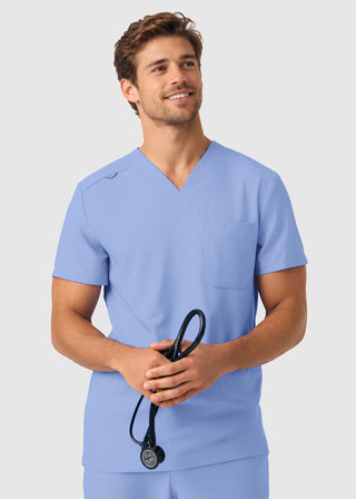 Labcoat HQ Men's 4-Pocket V-Neck Scrub Top